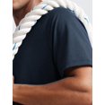 thumbnail image 4 of Remera CRZ YOGA de malla ligera y transpirable color azul marino talla M, 4 of 5