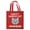 Full Red, variant on Cat Hanukkah Hanukkah Happy Hanukcat Lightweight Navy Canvas Tote Bag