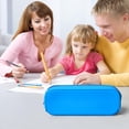 thumbnail image 4 of JoyMoreHome Silicone Pencil Case with Zipper, Large-Capacity Stationery Storage Bag, Easy to Clean, Durable Pencil Bag, 4 of 5