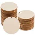 thumbnail image 1 of Círculos de madera AWIZOM de 7,5 cm, 120 unidades con agujeros para manualidades, 1 of 7