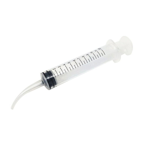 12ml seringue jetable coude dentaire avec pointe incurvée