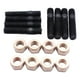 thumbnail image 1 of 8pcs Colector Tuercas M8 X 30 Mm Ajuste para Golf 1974 Baoblaze Hardware del colector de escape, 1 of 8