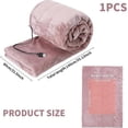 thumbnail image 2 of Electric Heated Throw Blanket,140x80cm Soft Touch Heated Throw,usb Electric Blanket,gray Flannel Electric Overblanket For Sofa,electric Underblanket B, 2 of 5