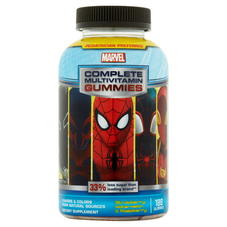 Marvel ultime Spiderman multivitamines Gummies - 180 CT