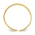 thumbnail image 2 of Auriga Fine Jewelry 14K Yellow Gold Polished LOVE and Hearts Toe Ring for Women, 2 of 6