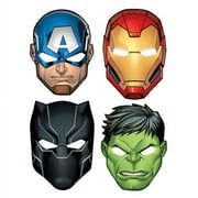 Various Avengers Powers Unite Paper Masks Multicolor for Kids