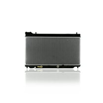 Radiator - Pacific Best Inc. Fit/For 2955 07-08 Honda Fit Automatic - Plastic Tank Aluminum Core