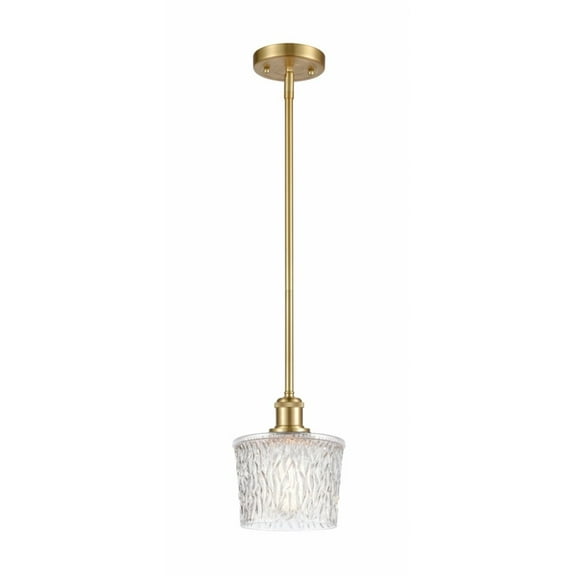 Innovations 516-1S-SG-G402-LED Niagra 1 Light Pendant part of the Ballston Collection, Satin Gold
