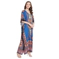 thumbnail image 4 of Gypsie Blu Plus Size Kaftan Dress for Women Printed Loose Maxi Kimono Style Long Caftan Maxi Sleepwear Online, 4 of 7