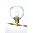 thumbnail image 6 of Collier 4 light Black and Clear glass Wall sconce, 6 of 7