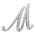 thumbnail image 1 of New Personality Set With Diamond Brooch 26 English Letter Brooch, 1 of 9