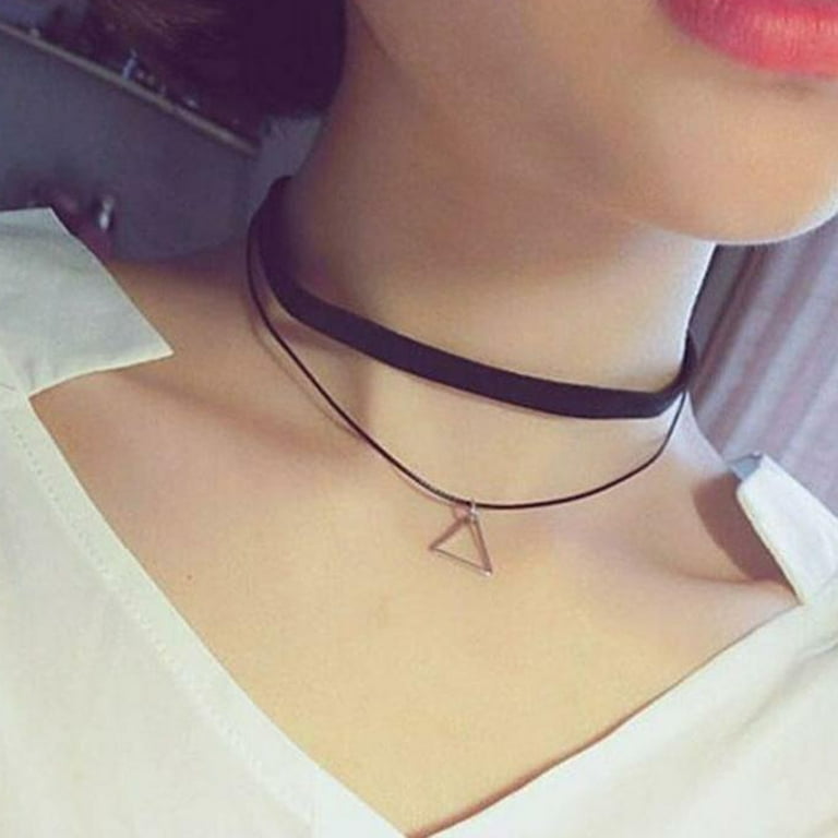 Choker Necklaces for Women / Black Choker Necklace / Goth Chokers / Birthday Gift / Modern Necklaces / Black Lace / Black Lace Chocker