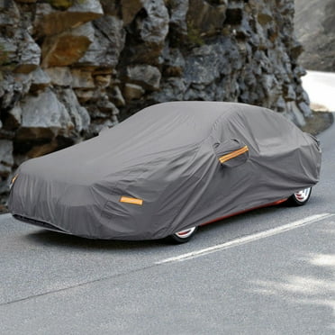 PEVA, Spunlaced Cotton Car Cover, Car Cover with Reflective Strips, Car Cover Fit for 1996-2002 BMW Z3 Grey