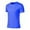 Blue, variant on WRKEKC Summer Men's T-Shirts Solid Color Mesh Short Sleeve Crew Neck Shirt Slim Fit Athletic Top for Sports Casual Daily Activities