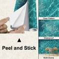 thumbnail image 4 of Peel and Stick Wallpaper Waterproof Swimming Pool Water Surface Wall Mural Decor Self Adhesive and Removable 100in x 144in, 4 of 8