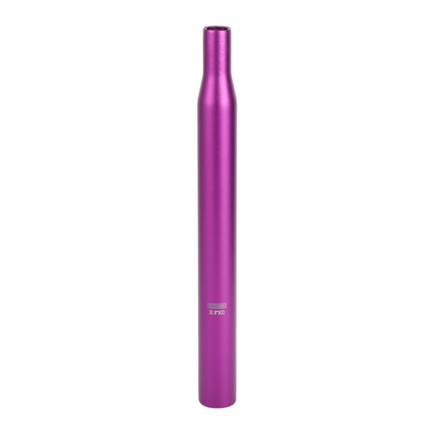 Postes de asiento de bicicleta Unique Bargains 30.8x300mm, tubo de asiento de bicicleta de aleación de aluminio púrpura ligero