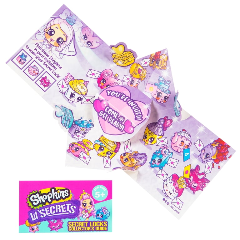 Shopkins Lil Secrets™ Secret Lock Playset, Peacock Gala - Walmart.com