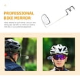 thumbnail image 4 of Mizh Adjustable Professional Bike Mirror - Cycling Rearview Mirror for Riding, Easy Installation, Essential Bike Accessory, 4 of 5