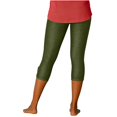 thumbnail image 6 of Denim Capris for Women Stretch Pull on Plus Size Elastic Waist Trendy Pants Leggings 2026 Casual Summer Capri Pants Army Green XL, 6 of 9