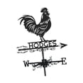 thumbnail image 1 of harayaa Decorative Metal Weather Vane, Durable Wind Direction Accessory for Garden Roof, Rooster, 1 of 8
