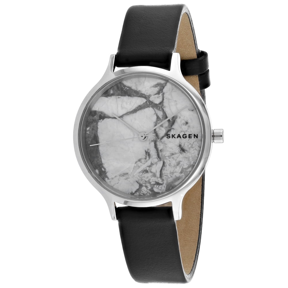 New Skagen Ancher Steel Chronograph Black Dial Mens Quartz  display picture 1