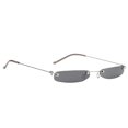 thumbnail image 1 of Gafas de terre de Mujer Hombre Lente Clara Protección 400 Vintaje para Conducción Deporte Libre Gris Negro Yinane Gafas de sol de mujer de moda, 1 of 8
