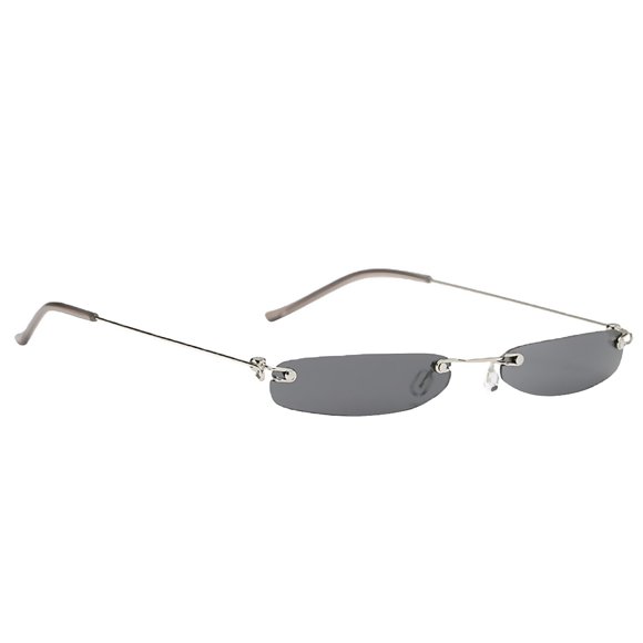 Gafas de sol unisex Colcomx UV400 Gris Negro para conducción al aire libre