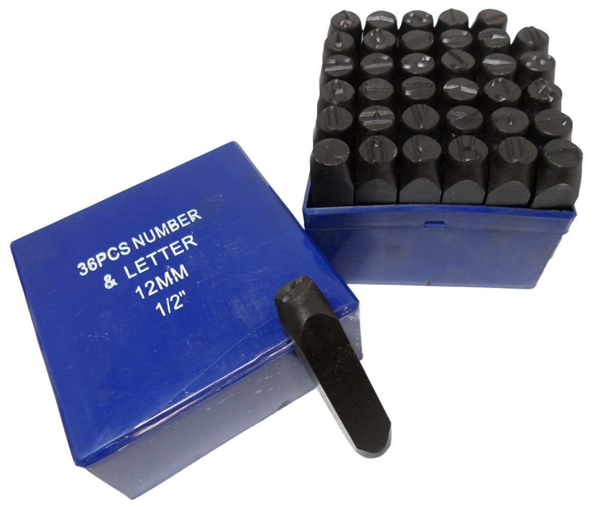 ToolUSA Letter : NL-19111 3mm 1/8 lower Case Punch Set 27 Pc 