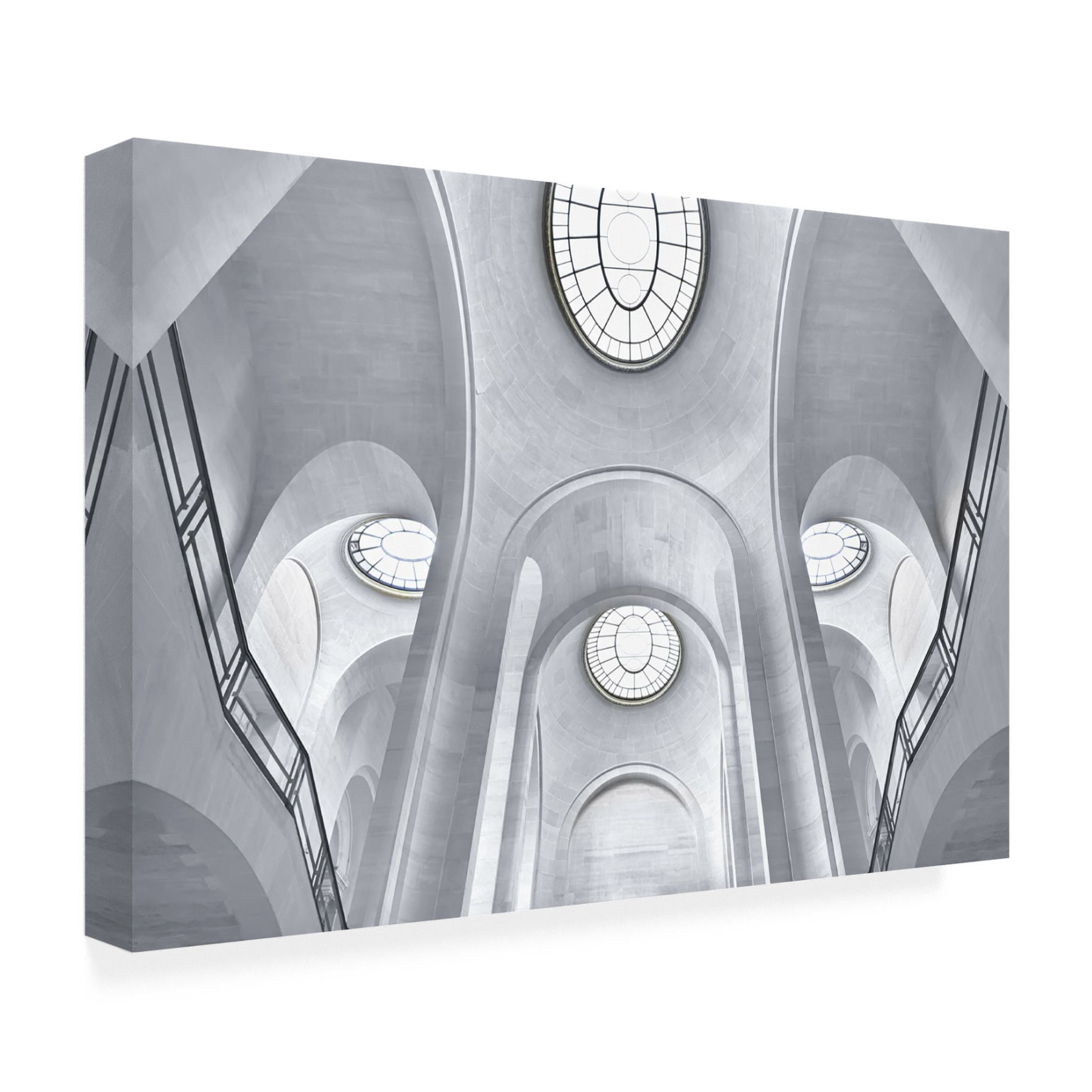 Trademark Fine Art Catherine W  The Palais Garnier in Paris Canvas Wall Art