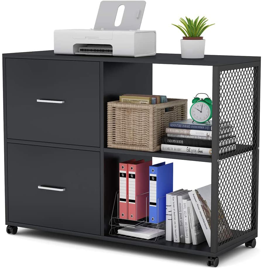 Safco Products 5377GR Impromptu Personal Mobile Storage Center Gray Top/Metallic Gray Frame 