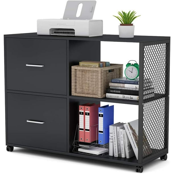 two drawer lateral file cabinet with lock