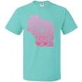 thumbnail image 3 of Inktastic Wisconsin Silhouette Mandala T-Shirt, 3 of 5