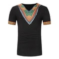 thumbnail image 2 of Chemises à Manches Courtes pour Hommes Mode Décontractée Manches Courtes Imprimé Col en V Pull T-Shirt Blouse Chemises Hommes Manches Courtes Chemises Hommes Manches Courtes Décontractées Chemises Hommes Manches Courtes Décontractées, 2 of 4