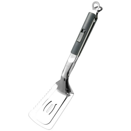 Stainless Steel Grill Clamp Multi-Functional Stainless Steel Barbecue Food Flip Clip Grill Clamp for Grilling Kitchen (Grey) - LAILLSH 2026 New