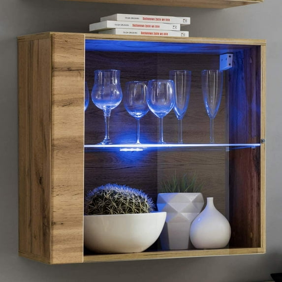 Fly Type-61 Wall Mounted Floating Bookcase Cabinet