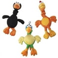 thumbnail image 3 of MPP Chirpies Singing Bird Plush Dog Toy with Bungee Neck & Sound Chip, Assorted, 14", 3 of 7