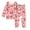P51 Pink, variant on Tfken Halloween Nightwear Pajama Sets Girls Sleepwear 2 Piece Party Festival Halloween Pumpkin Print Pajamas Tops With Pants Set Homewear Long Sleeve Teen Soft Loungewear Outfit Size 2-3 Years Black