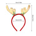 thumbnail image 2 of Women's Christmas Headband with Different Designs Cute Holiday Hair Accessories for Xmas Party Supplies Rad, 2 of 2