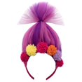 thumbnail image 1 of Tulle Hairbands Adorkable Photo Props Halloween Anime Headbands Party Headpiece Fun Headbands for Music Festivals Style 7, 1 of 4