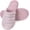 Pink-silver, variant on Women Slipper Cozy Memory Foam, Indoor Outdoor Rubber Sole