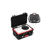 Carrying Case for Xbox Series S, Professional Deluxe Waterproof Case Soft Lining Hard Case with Shoulder for Xbox Series S and Other Accessories Storage