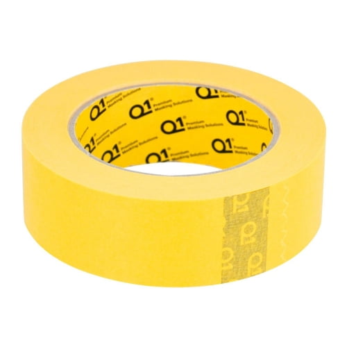MT136 Q1 11/2 inch Yellow Masking Tape
