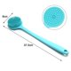 thumbnail image 5 of Cepillo del cuerpo del depurador trasero del silicón y cepillo del Massager del cuero cabelludo del pelo, 5 of 5