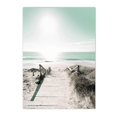 thumbnail image 3 of Pósteres de conchas de playa y océano tropical de verano, arte de pared con paisaje, impresiones de pintura en lienzo, imágenes estéticas, decoración del hogar para sala de estar, 3 of 5