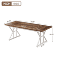 thumbnail image 4 of MAYEERTY 47" Long 5-Tier Bookshelf, Eco-Friendly E1 Board Modern Streamlined Design, 4 of 5