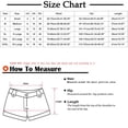 thumbnail image 3 of TAGOLD Womens Summer Summer Shorts Pants,Women's Cotton Linen Shorts Solid Color Comfortable Elastic Wide Leg Casual Shorts, 3 of 5