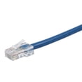 thumbnail image 2 of Monoprice Cat6 Ethernet Patch Cable - 50 Feet - Blue | Network Internet Cord - RJ45, Stranded, 550Mhz, UTP, Pure Bare Copper Wire, 24AWG - Zeroboot Series, 2 of 2