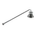 thumbnail image 1 of Herramienta de extinción de velas, tapón de vela, cubierta cortadora de mecha en forma de campana de 4cm para apagar accesorios de llama de vela , Plateado, 1 of 8