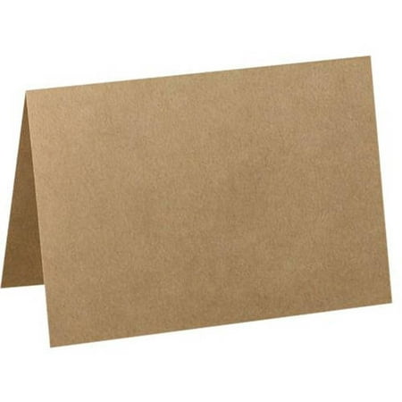 A7 Folded Card (5 1/8 x 7) - 18pt. Grocery Bag (1000 Qty.)