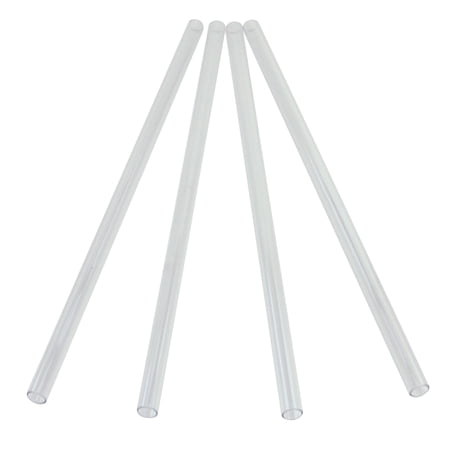 COLD-1 4pk Straws Clear